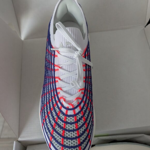 APL Mens Techloom Zipline - Size 10 - White/Blue Haze/Impulse Red - Picture 3 of 6